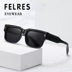 Men Square Thick Frame Polarized Sunglasses Fashion Outdoor Shade Glasses Hot