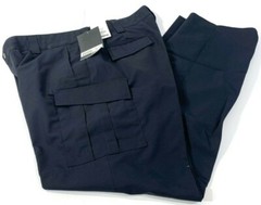 NEW MENS 30×35 BLAUER BDU RIPSTOP TACTICAL PANTS 8830 DARK NAVY UNHEMMED