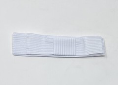 Whittier Lowrider Adjustable Hat Band White By Summit Hats