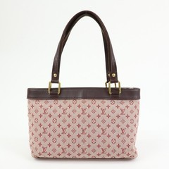 Louis Vuitton Monogram Mini Lucille PM Hand Bag Cerise M92678 Authentic Used F/S