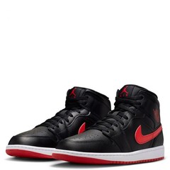 Nike Air Jordan 1 Mid Black University Red White DQ8426-005 Men&rsquo;s Sizes NEW