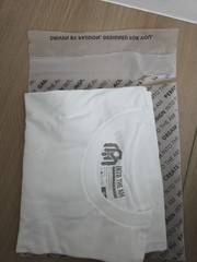 Into The AM White Basic Tee, Medium