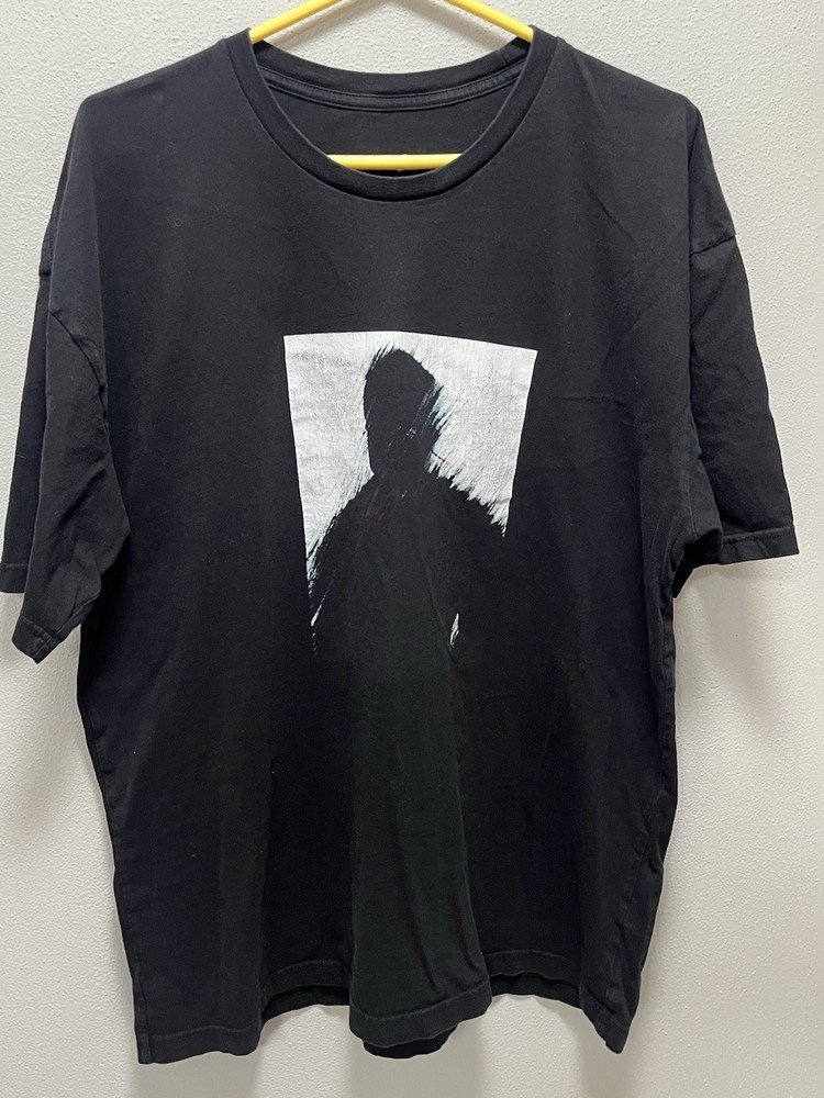 Men’s XL Lil’ Tracy 30 Days of Night Concert Tour Rap Hip Hop Peep Black T Shirt