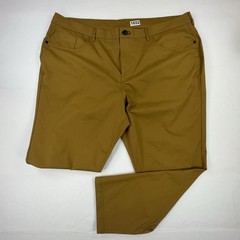 Public Rec Chino Pants Mens 42×30 (fits 42×28) Brown Casual Khakis Everyday NEW