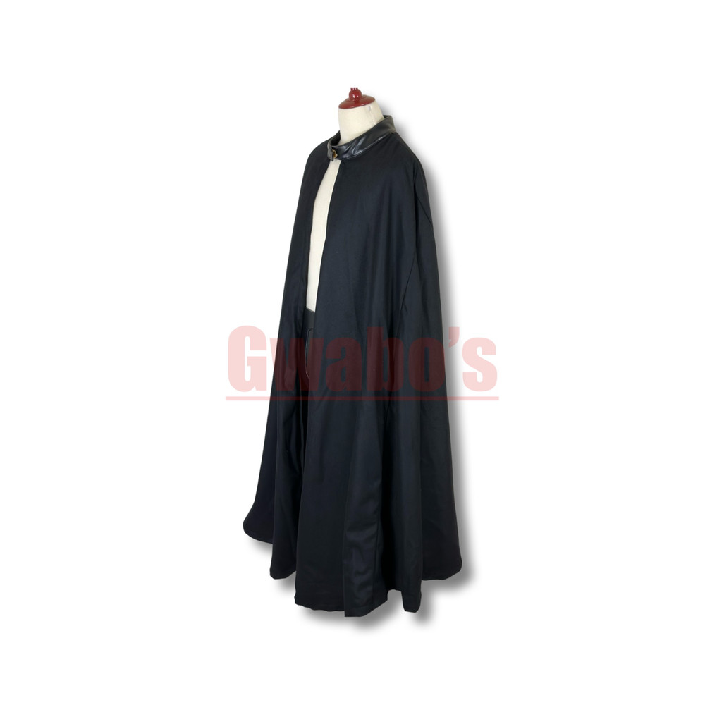 Darth Vader Inspired Cosplay Cape & Tunic Set Real Wool Made to Measure Costume