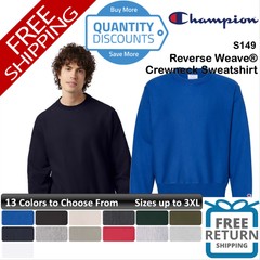 🔥 Champion Men Reverse Weave Heavy Blend Crewneck Sweatshirt Up To 3XL S149