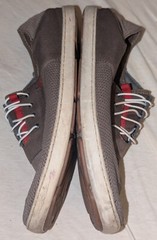 OluKai Nohea Moku Men&rsquo;s Size 11 / 44 Sneakers Brown Red Casual Shoes Slip On