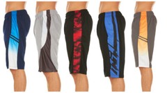 5 Pack: Assorted Men&rsquo;s Active Athletic Performance Shorts (S-5XL)