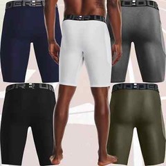 Under Armour Mens HeatGear Pocket Long Compression Shorts 1361602 Free Shipping