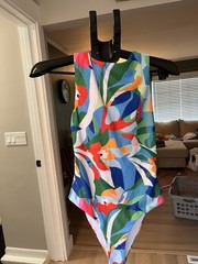 Multi color and patterns one piece (only tried it on)