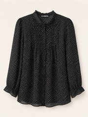 Maison d’Amélie Paris Polka Dot Blouse