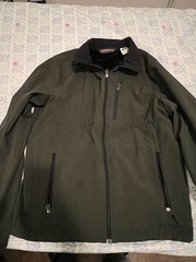 Black Diamond Double Diamond Softshell Jacket Black Full Zip Mens Medium
