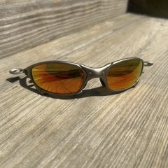 Oakley X-Metal Juliet 2nd Gen Plasma Frame Fire Iridium Lens Sunglasses *READ