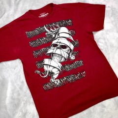 Ecko Unltd Mens (L) Red T-Shirt Graffiti Skull Rhino Graphic Y2K. Hip Hop Skater