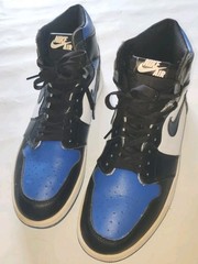 Size 11 – Air Jordan 1 Retro High OG Royal Toe 2020 (555088-041) Pre-Owned Clean
