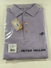 Peter Millar Andover Performance Jersey Polo Color: Ultra Violet NEW