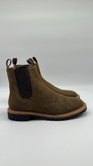 Taylor Stitch L.E. The Ranch Boots in Golden Brown Waxed Suede Men’s Sz 10 D NEW