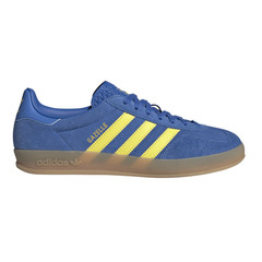 adidas Gazelle Indoor Lace Up Mens Blue Sneakers Casual Shoes JQ2691