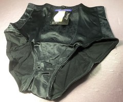 Women Control Panties Briefs EVA CERVANTES XL Black SturdySatin AppearanceGlossy