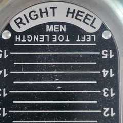 Vintage Ralyn Men&rsquo;s Foot Measuring Device Excellent Condition