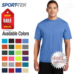 Sport Tek Men&rsquo;s Dri-Fit PosiCharge Workout S-4XL T-Shirt M-ST350