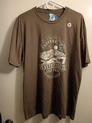 Men&rsquo;s Tshirt With Donner, Green Color Memorial Emblem. Size XL