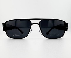 Thom Richard TR9045 Polarized Sunglasses Matte Black Aviator Driving Eyewear