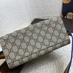 Gucci GG Embroidered Kids Messenger Bag