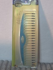 NOS Vtg Goody Wide Tooth Detangling Hair Comb 2000 Color Dipped Blue 7&Prime; 51331