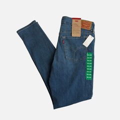 Levi&rsquo;s Women&rsquo;s 711 Skinny Jeans, Blue Stellar Stretch, Size W30 x 30L