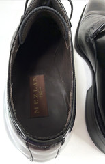 Mezlan Soka Lace-Up Oxford Black Leather Dress Shoes Cap Toe Men&rsquo;s US M 13