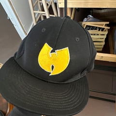 OC Sports Adjustable Baseball Cap Black/Yellow Wu-Tang Logo One Size