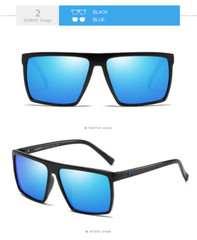 DUBERY Men Women Polarized Sport Sunglasses Square Driving Fishing Glasses UV400