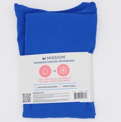 Mission UPF 50 Cooling Performance Shirt Long Sleeve Unisex Lapis Blue-Choose Sz