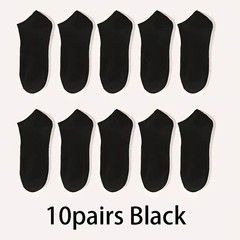 10-30 Pairs Unisex Ankle Socks – Comfortable Everyday Low Cut Sport Socks –