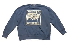 Vintage Jawbreaker Whack & Blite E.P. Crewneck Sweatshirt HardCore Blue