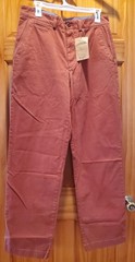 NEW LL Bean Coral/salmon Colored Normal Fit Mens Pants Size 31X32 ( 291233 )