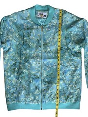 Immersive Vincent Van Gogh Experience Art AOP Jacket size Medium Almond Blossom