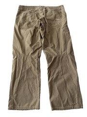 Kuhl Outkast Pants Men 40×30 Khaki Tan Vintage Patina Dye Hiking Chore Gorpcore