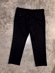 Haggar Dress Pant Mens 40×30 Black All Day Comfort Formal Business Straight Fit