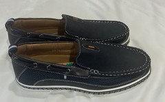 Alberto Fellini Men&rsquo;s Blue Mesh Slip-On Loafer Shoes Contrast Stitching 11