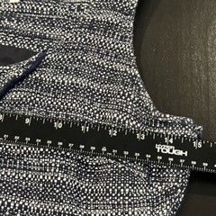 Derek Lam Blue Gray Tweed Size 2 Button Accent Sleeveless Womens Designer Dress