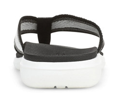 Vionic Beach Indigo Toe Post Sandal, Black Multi