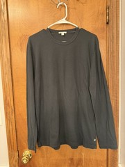 James Perse Men&rsquo;s Basic Classic Dark Gray, size 3. Large T-Shirt