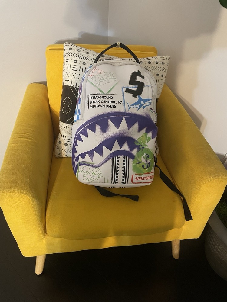 Sprayground Backpack Without Tags Used A Few Times Great Condition