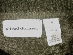 Alfred Dunner Womens XL Acrylic Sweater NWOT Olive Green Measurements inc. below