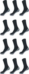 12 Pairs Men&rsquo;s Cotton Crew Socks Everyday Work Cushion Socks Size 9-11 , 10-13