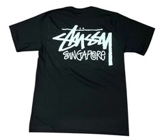 Basic Logo Black Singapore Chapter Tee Size S-4XL