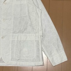 Engineered Garments Loiter Jacket White Lace Embroidered Cotton M Rare F/S
