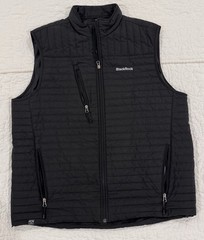 BlackRock Storm Creek Vest Men’s XL Black Full Zip Insulated Great Condition